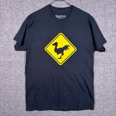 Final Fantasy XV Chocobo Crossing Shirt Mens Medium Black Square Enix 2016 Tee