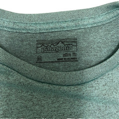 Patagonia Men’s M Green Slim Fit Pocket T-Shirt Short Sleeve Crew Neck