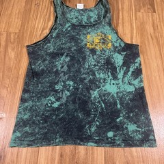 Vintage Thrashed Tank Shirt Mens Large USA Made Distressed 90s Hawaii Prime Cuts