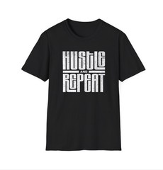 Unisex Softstyle T-Shirt Hustle And Repeat