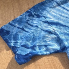 Vintage Harley Davidson Shirt Size Large Blue Tie Dye. San Diego, California. ￼