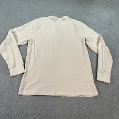 Goodthreads Sweat Shirt Mens Medium 38X25 Beige Long Sleeve Adult