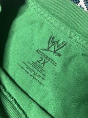 WWE Authentic Wear John Cena Cenation Rise Above Hate T Shirt Men 2XL Green