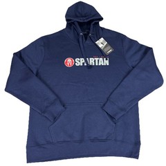 Spartan Race Hoodie Logo Men’s Size Large Navy Blue Classic