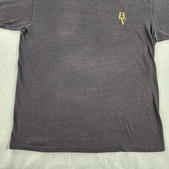 Vintage Black Velvet Shirt Mens XL Black Promo Distressed Tee Champion 90s USA