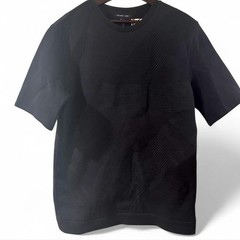 Brand New Helmut Lang Men’s Black Oversize Embroidered Tee Size Medium MSRP $310
