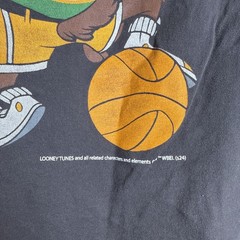 Vintage Looney Tunes Rocket T Shirt All Over Print Size Small Hollister
