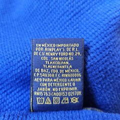 Polo Ralph Lauren Mens XL Blue Thermal Waffle Knit Long Sleeve Poly/Cotton Blend