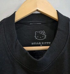 Hello Kitty x Bruno Mars EXCLUSIVE Heart Hands Black Shirt Official Size Large