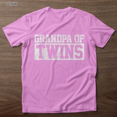 Twins Grandpa Grandfather T-Shirt Special Gift For Men, Dad, Tee Gift