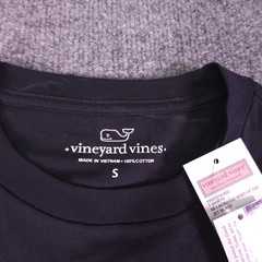 NWT Vineyard Vines SS Lacrosse Wind Up Pkt Tee Jet Black Men’s Small RV $35 NEW!