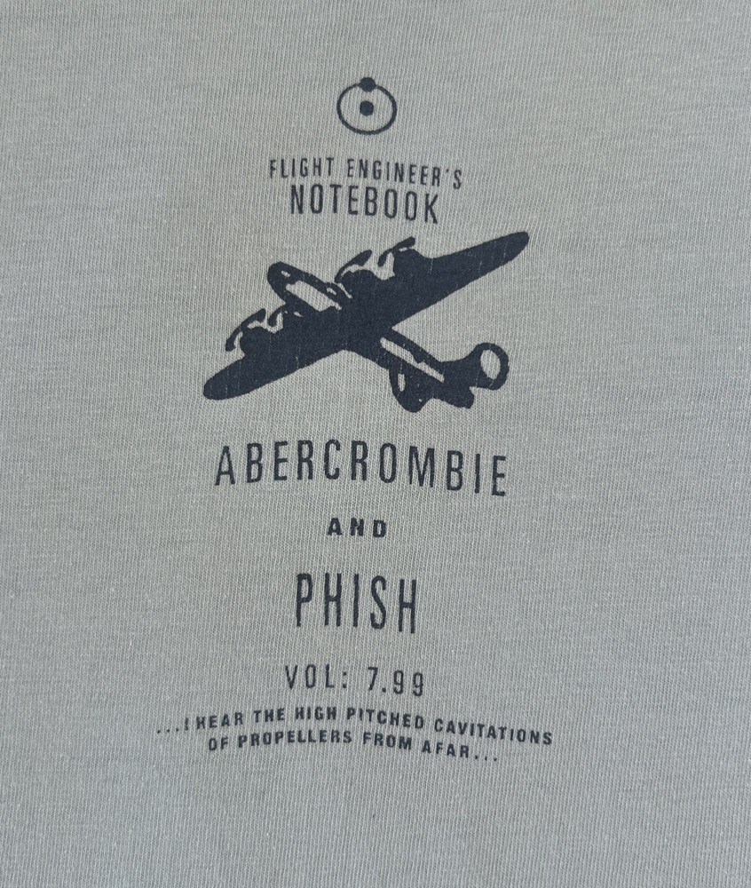 Vintage 1990s Vol 7 1999 Band Phish Album Tour T-Shirt Size L
