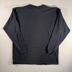 Delta Pro Weight Black Long Sleeve Skull Y2K Vintage Size XL 2000s