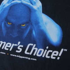 BFG Tech T Shirt XL GAMERS CHOICE Computer PC Video Graphics Card Gaming Promo