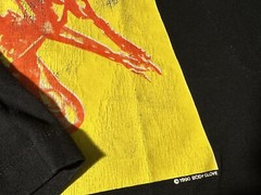 Vintage 1990s 90s Body Glove Volleyball Beach Surf Surfing Art T-Shirt, black L