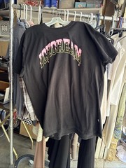 Ice Cream Billionaire Boys Club Black Graphic T-shirt Spellout 2XL