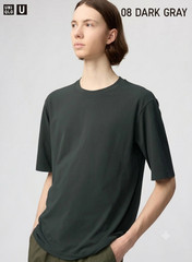 UNIQL U Dry EX Crew Neck T-Shirt MEN XS-4XL Japanese Size 482779 from Japan NWT
