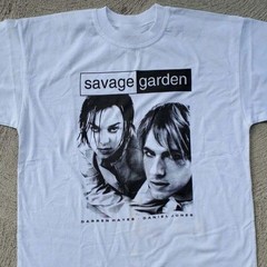 Savage Garden White Shirt Tour Short Sleeve Full Size S to 5XL 1F2329
