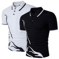 Camiseta De Verano Para Hombre Camiseta De Manga Corta Elegante Casual Lujo