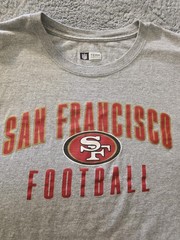 San Francisco 49ers Shirt Mens XL Gray NFL Football Team Apparel 49ers Tee