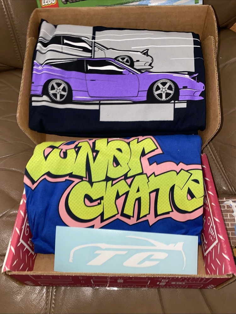 Tuner Crate Tshirt Size 3X Graphic Awesome Shirts Lot Of 2 Shirts New In Box
