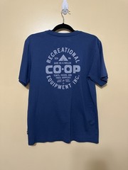 REI Co-Op Graphic Recreational Equipment Inc T-shirt Men S Blue