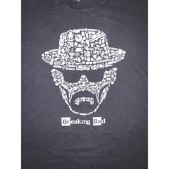 Breaking Bad Heisenberg T Shirt XL Walter White Graphic Black Tee
