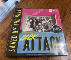 FUNKO T-SHIRT ZACK ATTACK SAVED BY THE BELL ADULT SIZE LARGE