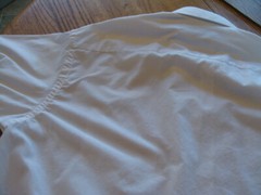 Albert Nipon Men’s White Shirt Classic Casual Cuff Style Large 17 1/2, 32-33