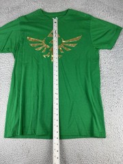 Zelda T-Shirt Men’s Size Large Skyward Sword Foil Triforce Green 2014 Gamer