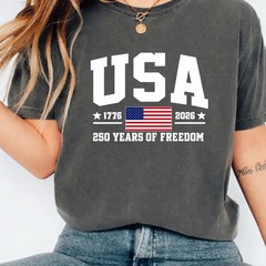 Patriotic Shirt, 250 Years of Freedom Tee, 250 Shirt, 1776-2026 shirt