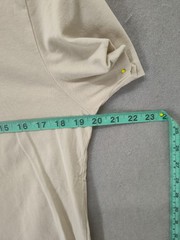 ASOS Shirt Mens Medium Beige Crewneck Short Sleeve Casual Basic Tee T-Shirt