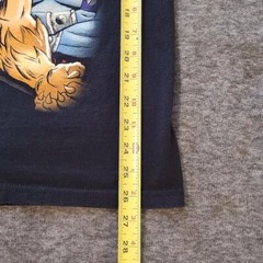 Vintage 80s Cartoon THUNDERCATS T-Shirt Logo Mens Size L Black FOTL Thunder Cat