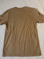 Jordan Jumpman Logo Graphic Print Crew Neck Short Sleeve T-Shirt Beige M