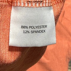 Peter Millar Performance Shirt Mens Medium Salmon Pink Long Sleeve Active Golf