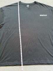 ESSENTIALS Mens 3XL Black Logo Crew Neck T-Shirt Authentic DRILL DRL