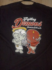 Fighting Demon’s Street Wise Clothing Heavyweight Graphic Tee Size XL