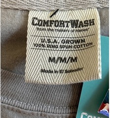 ComfortWash Hanes ULM Warhawk Outfitters Deer Graphic T-Shirt Grey Mens M GDH100