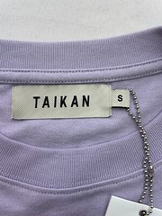 Taikan Heavyweight Light Purple Crew Neck T-Shirt Men’s SMALL NWT