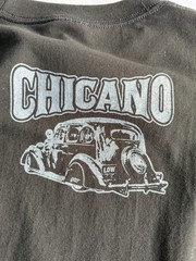 Shaka Wear Super Max Heavy Chicano Graphic T Shirt 2XL Black Lowrider Aztec Y2K