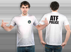 ATF And Explosive Police – Custom Men’s 2 Side T-Shirt Tee USA Size S to 3XL