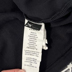 Oakley Shirt Black Performance Mock Neck Logo Long Sleeve Custom Fit Size M Y2K