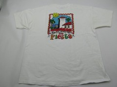 VTG 2000 San Clemente Fiesta T-Shirt Adult XL 46-48 Tourist Tee Islandcore Beach