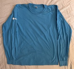 American Apparel Long sleeve shirt Medium computer nerd email keyboard mouse