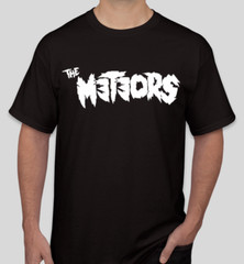 Meteors Skull Band logo punk rock Hardcore music Guitar all sizes