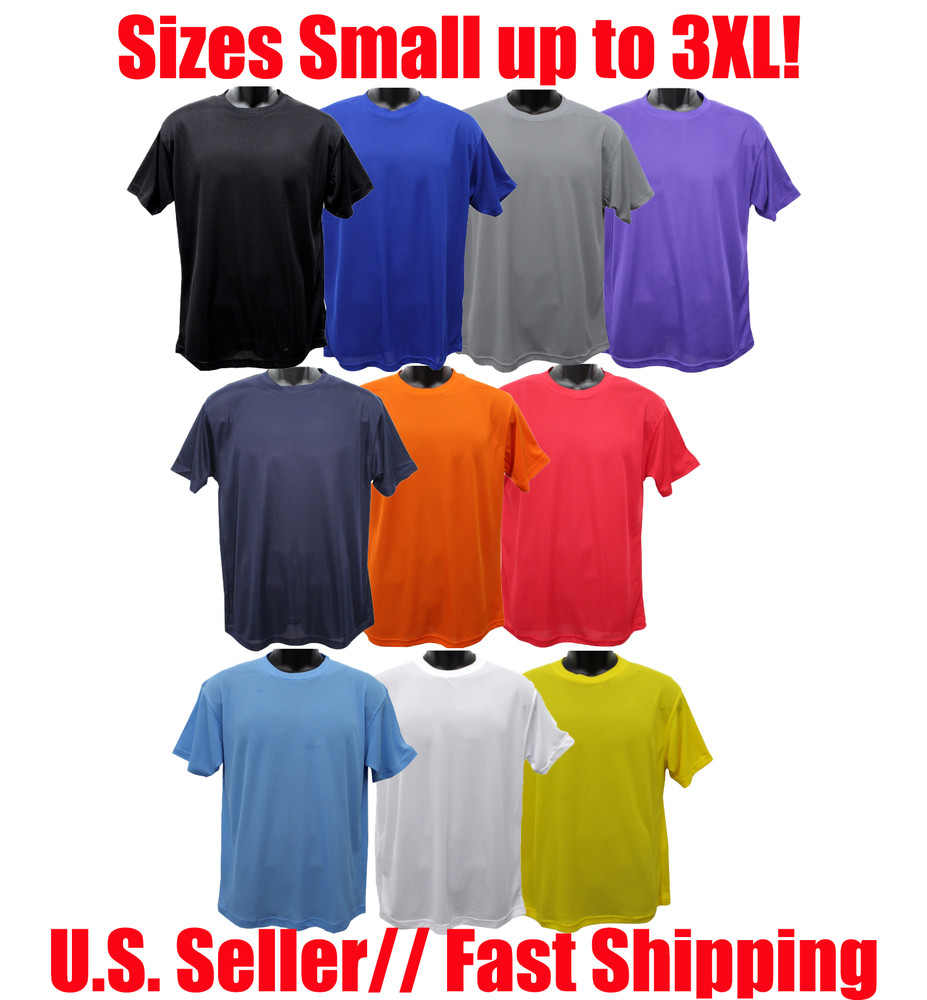Big Tall T-Shirts Dry Fit Short Sleeve Quick Dry Tees Lightweight Oversize Tee