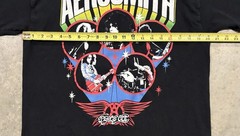 Aerosmith Peace Out Concert T-Shirt Black Size Large Shirt