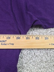 Vintage Screen Stars Shirt Mens Large Purple Dont Tell Anyone I Got A 4.0