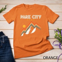 Park City Utah – USA hiking and climbing 1980s Retro Unisex T-shirt