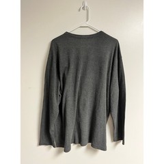 Stafford Essentials Mens Sleepwear L/G Classic Fit Gray Long Sleeve Shirt